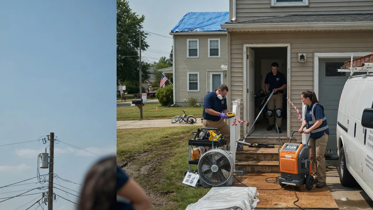 Water Damage Repair in Trafalgar, IN near me